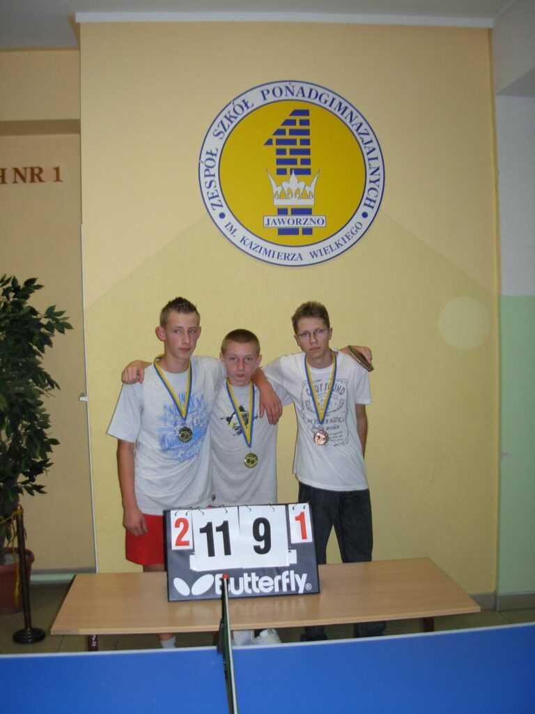 Mistrzowstwa ZSP Nr 1 w Tenisie Stołowym 4.10.2008r. 059